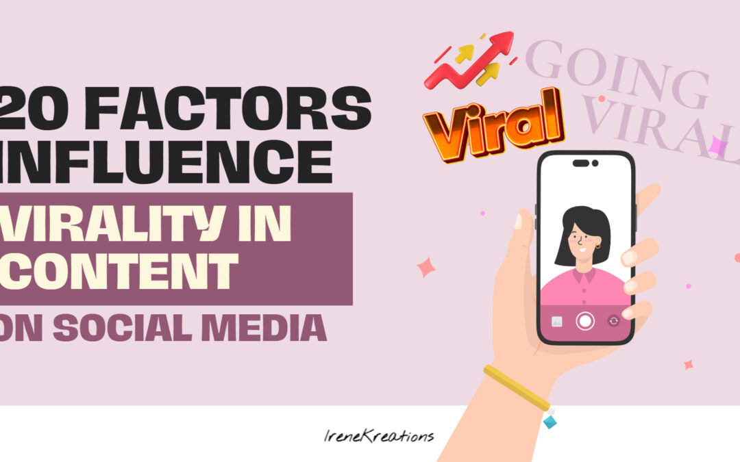 20 Factors which Influence Virality in Content on Social Media