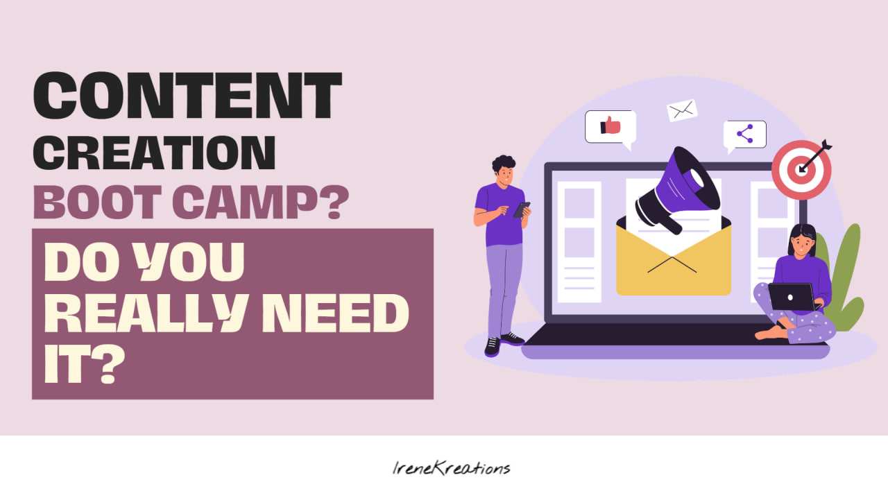 Content Creation Course Bootcamp