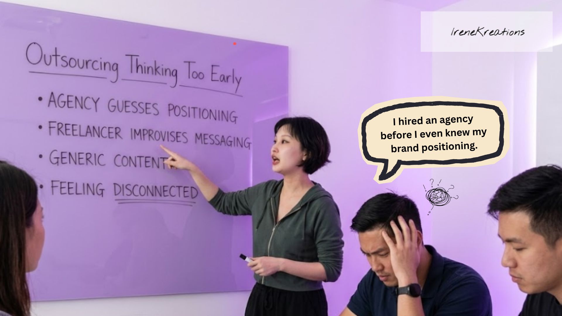 Outsourcing too early
